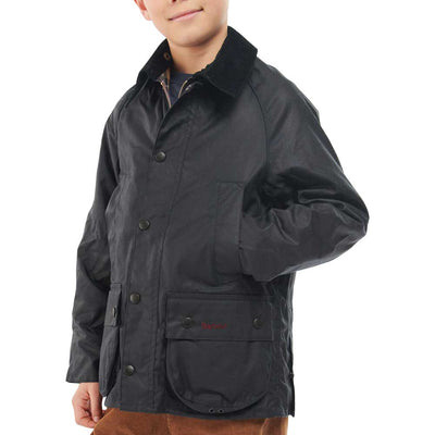 Barbour Kids Bedale Waxed Jacket-Children's Clothing-Kevin's Fine Outdoor Gear & Apparel