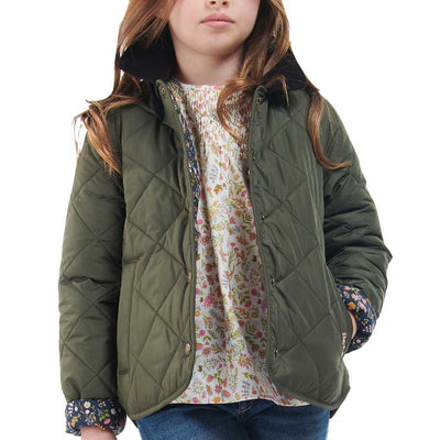 Barbour Girl's Foxley Reversible Jacket-Children's Clothing-Kevin's Fine Outdoor Gear & Apparel