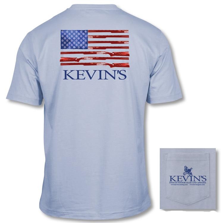Kevin's Gun Flag Short Sleeve T-Shirt-Men's Clothing-Kevin's Fine Outdoor Gear & Apparel