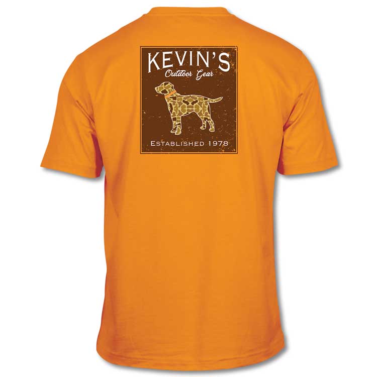 Kevin's Short Sleeve Vint Camo Lab T-Shirt