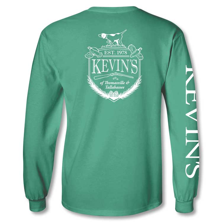 Kevin's Long Sleeve Crest T-Shirt