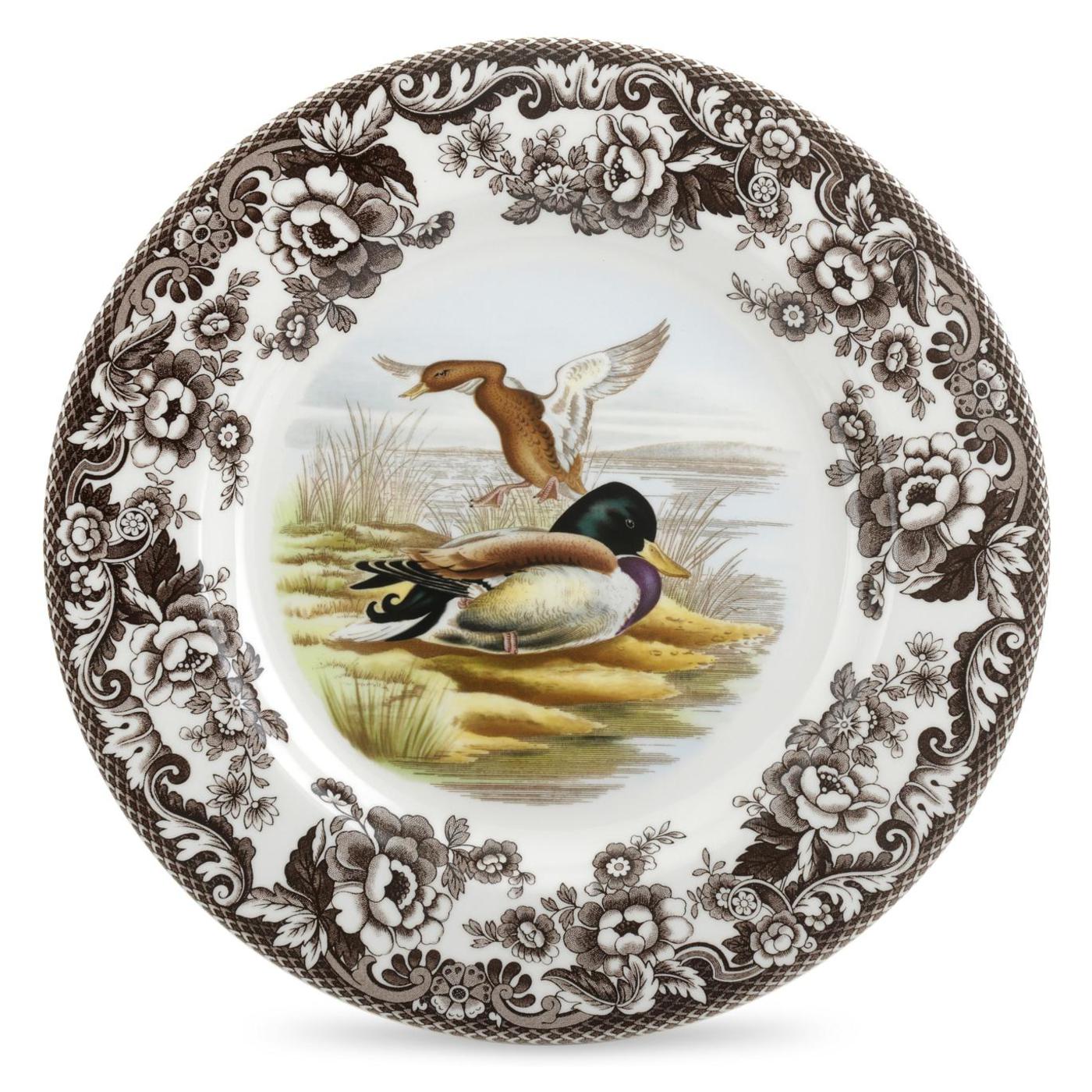 Spode Woodland Dinner Plate 10.5" - Individual-HOME/GIFTWARE-MALLARD-Kevin's Fine Outdoor Gear & Apparel