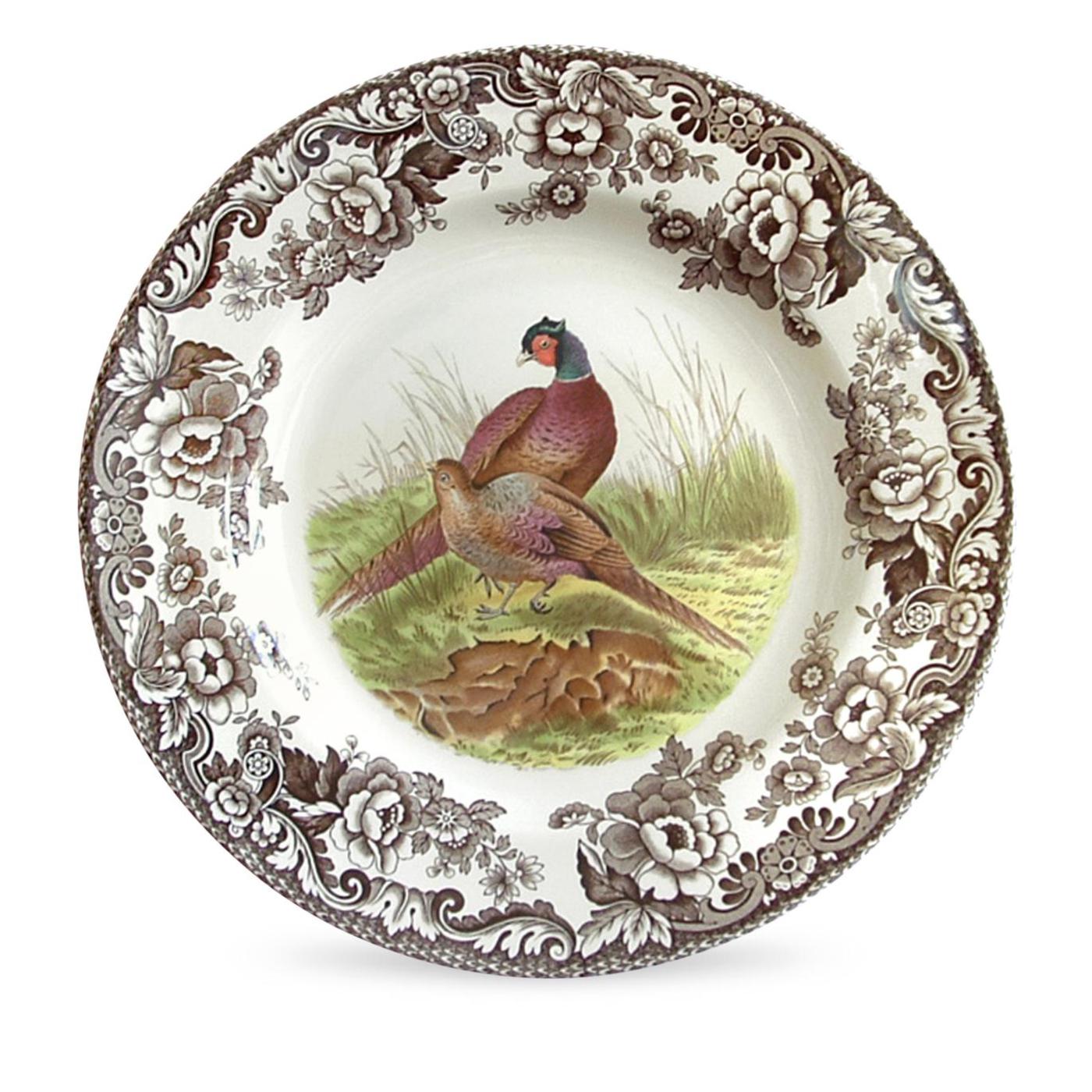 Spode Woodland Dinner Plate 10.5" - Individual-HOME/GIFTWARE-PHEASANT-Kevin's Fine Outdoor Gear & Apparel