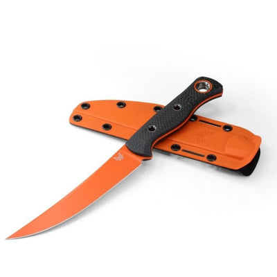 Benchmade Meatcrafter Knife-KNIFE-PLAIN/ORANGE-TRAINING POINT-Kevin's Fine Outdoor Gear & Apparel