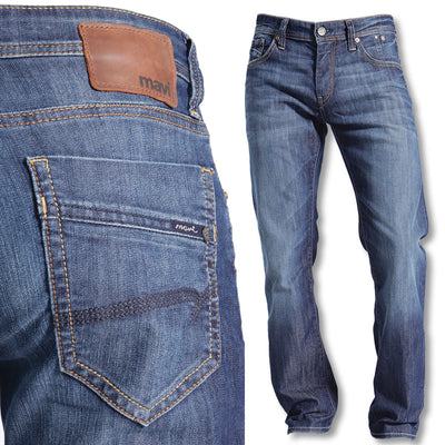 Mavi Men's Trim Cut Zach Jeans-MENS CLOTHING-DARK MAUI-30-30-Kevin's Fine Outdoor Gear & Apparel