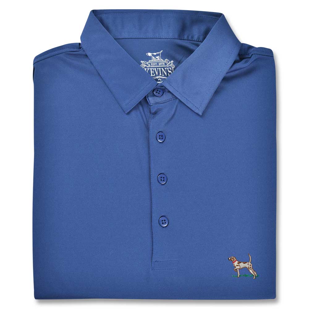 Kevin's Custom Stretch Performance Polo-MENS CLOTHING-NAVY-S-Kevin's Fine Outdoor Gear & Apparel