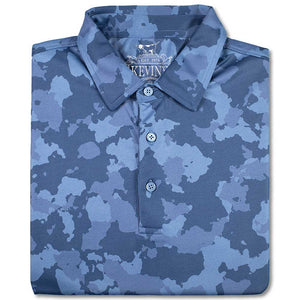 Kevin's Performance Blue Camo Polo--Kevin's Fine Outdoor Gear & Apparel
