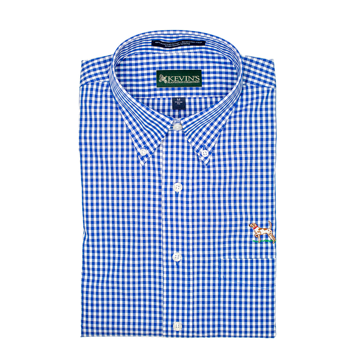 Kevin's Hector Gingham Pointer Wrinkle Free Shirt-Men's Clothing-Kevin's Fine Outdoor Gear & Apparel