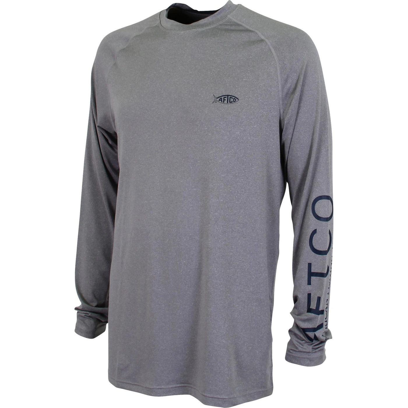 AFTCO Samurai Performance Shirt-MENS CLOTHING-Steel Heather-S-Kevin's Fine Outdoor Gear & Apparel