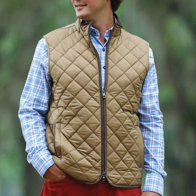 Peter Millar Essex Quilted Travel Vest-Men's Clothing-Kevin's Fine Outdoor Gear & Apparel
