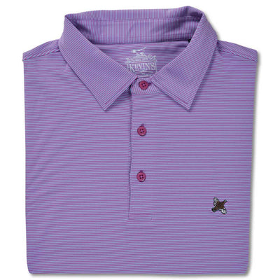 Kevin's Stretch Performance Polo-MENS CLOTHING-FUSCHIA BLUE/SKYWARD-S-Kevin's Fine Outdoor Gear & Apparel