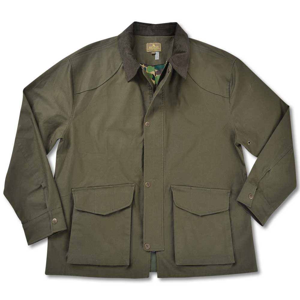 Kevin's Men's Stretch Canvas Field Jacket-MENS CLOTHING-Olive-S-Kevin's Fine Outdoor Gear & Apparel