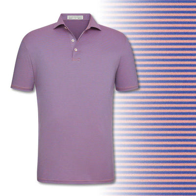 Holderness & Bourne "Perkins" Polo-Men's Clothing-Amaretto/Cobalt-S-Kevin's Fine Outdoor Gear & Apparel