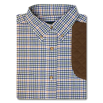 Kevin's Performance Classic Gold Plaid Left Hand Shooting Shirt-MENS CLOTHING-Kevin's Fine Outdoor Gear & Apparel