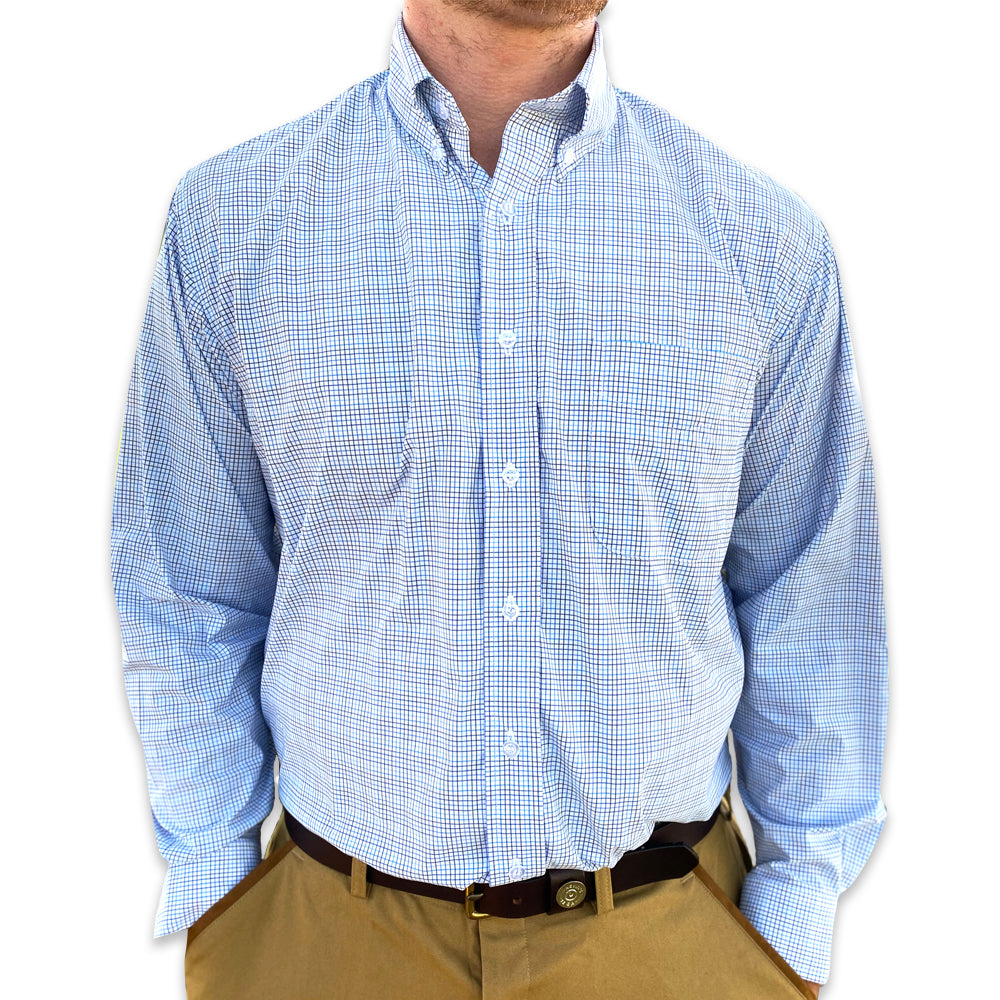 Kevin's Long Sleeve Performance Dress Shirt-MENS CLOTHING-Kevin's Fine Outdoor Gear & Apparel