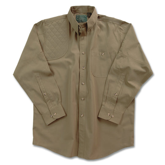 Kevin's Big & Tall Long Sleeve Right Hand Shooting Shirt-Men's Clothing-KHAKI-2XL-T-Kevin's Fine Outdoor Gear & Apparel