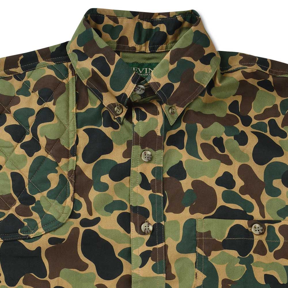 Kevin's Vintage Camo Short Sleeve Right Tonal Patch Shooting Shirt-MENS CLOTHING-Kevin's Fine Outdoor Gear & Apparel