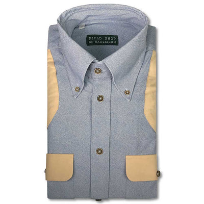 Hadleigh's JD Performance Field Shirt-Men's Clothing-BLUE-S-Kevin's Fine Outdoor Gear & Apparel