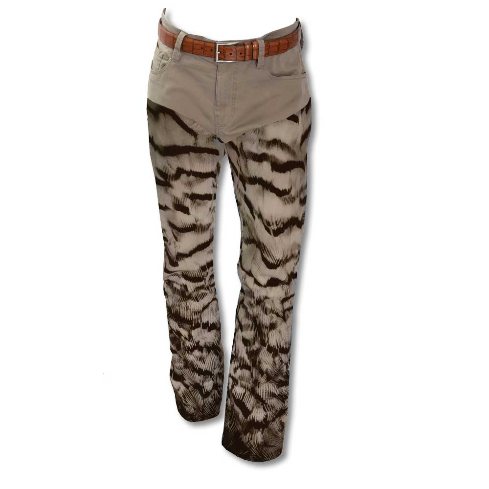 Kevin's Finest Men's Egyptian Cotton Five Pocket Pant-Men's Clothing-Olive/Bobwhite Feather Faced-32-Kevin's Fine Outdoor Gear & Apparel