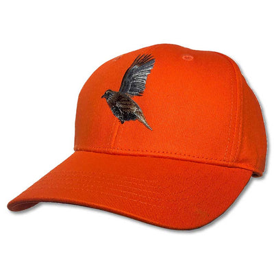 Kevin's Finest Flying Quail Ball Cap-Orange Flying Quail-Kevin's Fine Outdoor Gear & Apparel