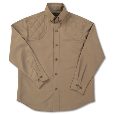 Kevin's Children's Performance Shooting Shirt-CHILDRENS CLOTHING-SOLID KHAKI-L-Kevin's Fine Outdoor Gear & Apparel