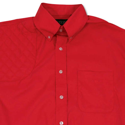 Kevin's Long Sleeve Single Right Patch Performance Shooting Shirt-HUNTING/OUTDOORS-RED-2XL-Kevin's Fine Outdoor Gear & Apparel