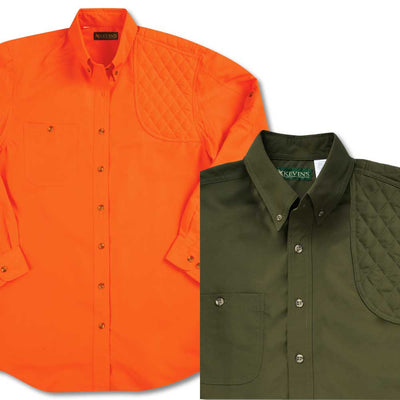 Kevin's Long Sleeve Single Left Patch Performance Shooting Shirt-HUNTING/OUTDOORS-Kevin's Fine Outdoor Gear & Apparel