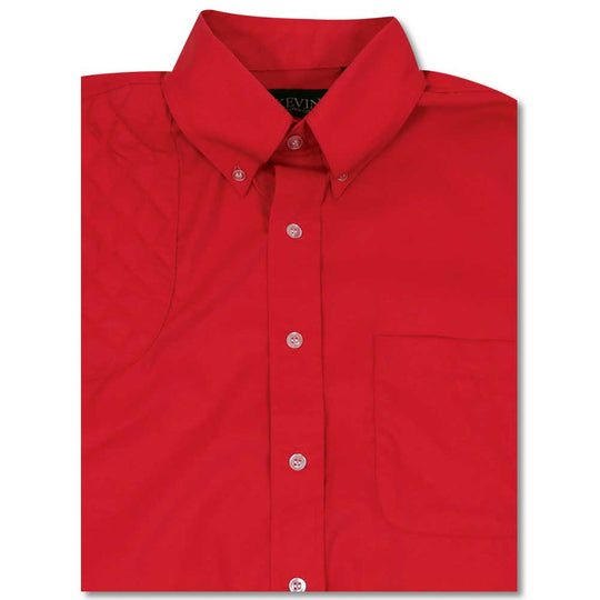 Kevin's Short Sleeve Single Right Patch Performance Shooting Shirt-HUNTING/OUTDOORS-RED-S-Kevin's Fine Outdoor Gear & Apparel