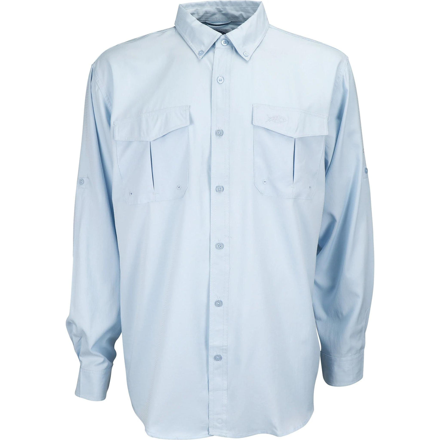 Aftco Rangle Vented L/S Shirt-MENS CLOTHING-Light Blue-M-Kevin's Fine Outdoor Gear & Apparel