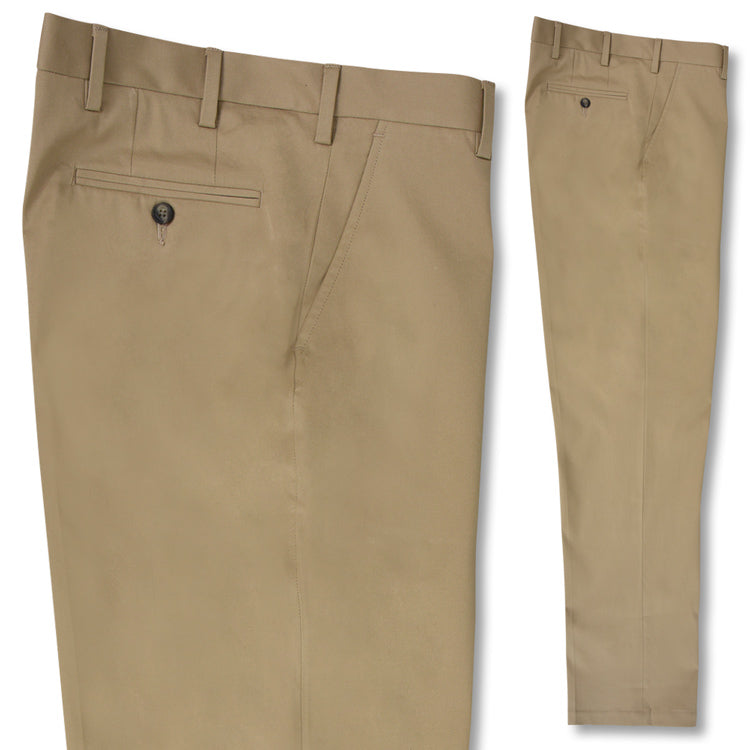 Kevin's Stretch Cotton Pant without Trim-MENS CLOTHING-Berle Manufacturing-KHAKI-30-30-Kevin's Fine Outdoor Gear & Apparel