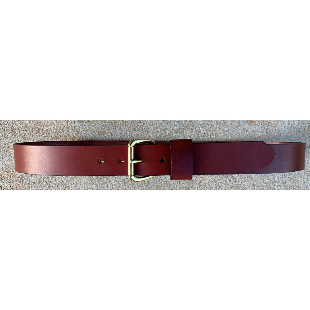Kevin's Genuine 1.5 Inch Wide Chestnut Leather Belt-Kevin's Fine Outdoor Gear & Apparel-Kevin's Fine Outdoor Gear & Apparel