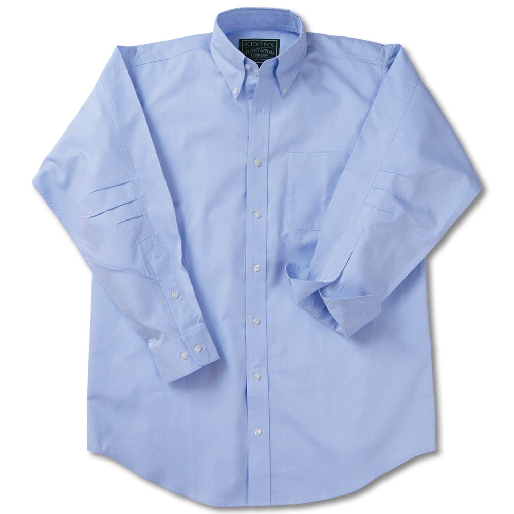 Kevin's Ergonometric Egyptian Cotton Shirts-MENS CLOTHING-BLUE-2XL-Kevin's Fine Outdoor Gear & Apparel