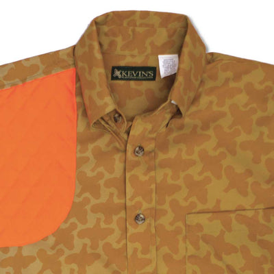 Kevin's Bobwhite Quail Right Hand Shooting Shirt-Men's Shirts-Bob White Quail-Gold-Kevin's Fine Outdoor Gear & Apparel