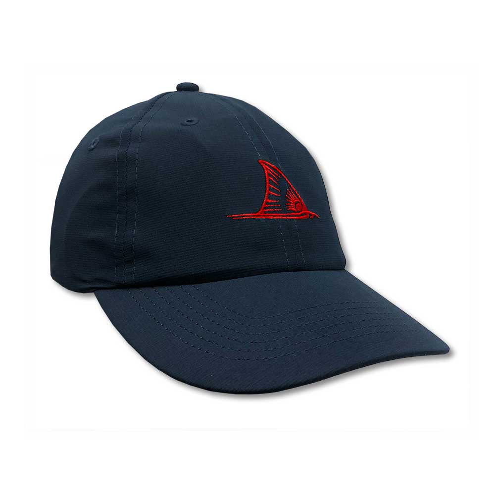 Kevin's Red Fish Performance Cap-Men's Accessories-RED-One Size-Kevin's Fine Outdoor Gear & Apparel
