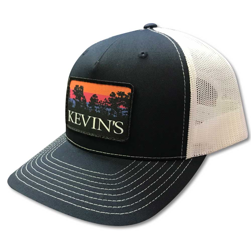 Kevin's Pines Logo Hat-Men's Accessories-NAVY/WHITE-Kevin's Fine Outdoor Gear & Apparel