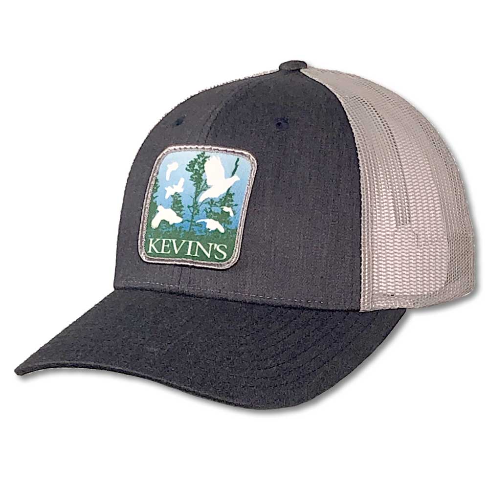 Kevin's Richardson Quail Pines Cap-Men's Accessories-Navy Heather/ Light Grey-Kevin's Fine Outdoor Gear & Apparel