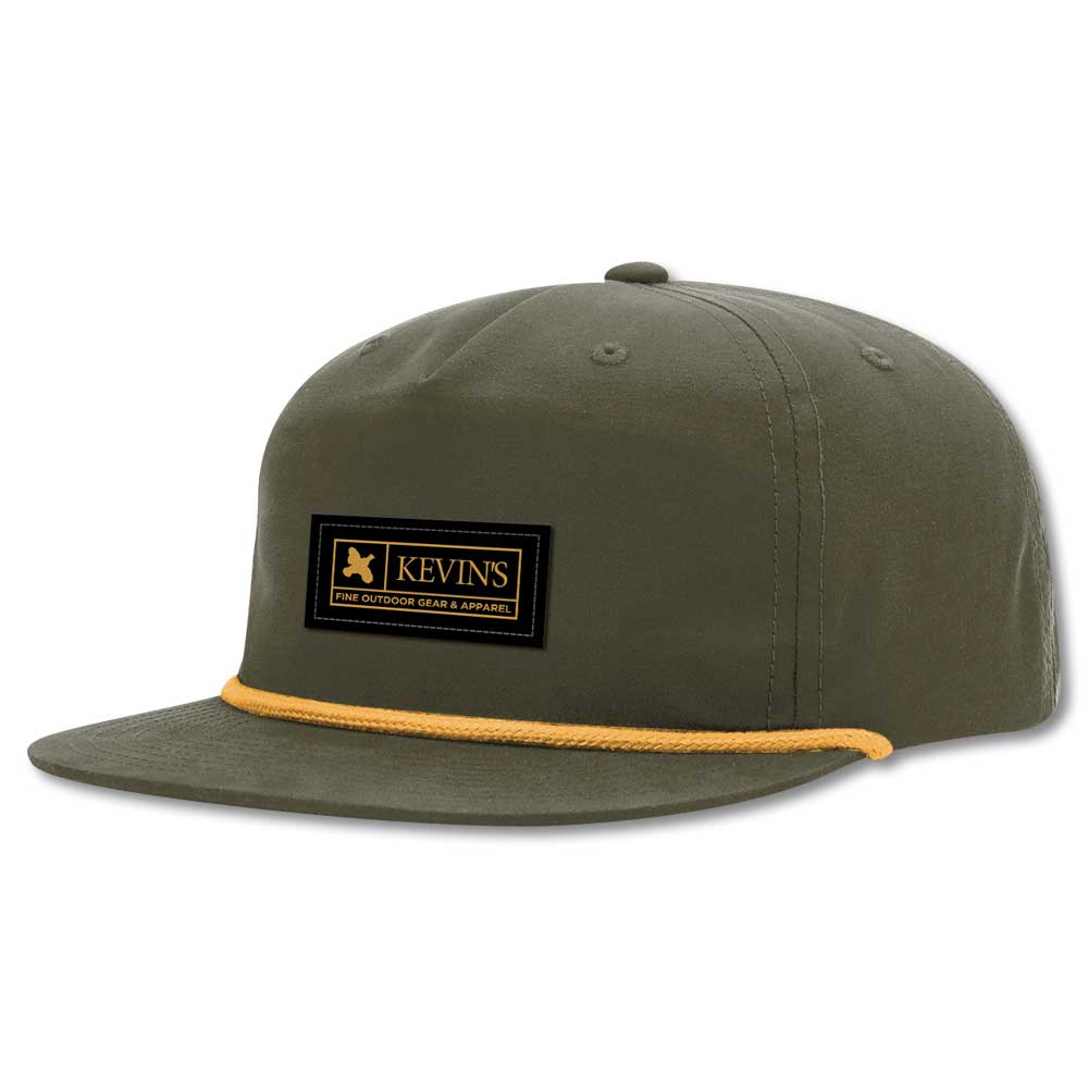 Kevin's Richardson Label Cap-Men's Accessories-Loden/Yellow-Kevin's Fine Outdoor Gear & Apparel