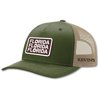 Kevin's Richardson Florida X3 Cap-Men's Accessories-112FP Army Olive/Tan-Kevin's Fine Outdoor Gear & Apparel