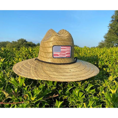 Kevin's Straw Hat-MENS CLOTHING-Gun Flag-Kevin's Fine Outdoor Gear & Apparel