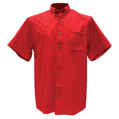 Kevin's Feather-Weight Short Sleeve Right Patch Wingshooting Shirt-Men's Clothing-RED-2XL-Kevin's Fine Outdoor Gear & Apparel