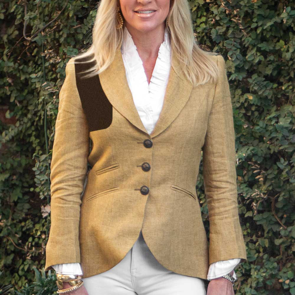 T.ba Tiziano Ladies Linen Jacket-Women's Clothing-Kevin's Fine Outdoor Gear & Apparel