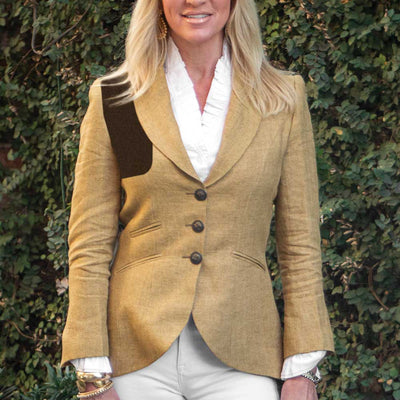T.ba Tiziano Ladies Linen Jacket-Women's Clothing-Kevin's Fine Outdoor Gear & Apparel