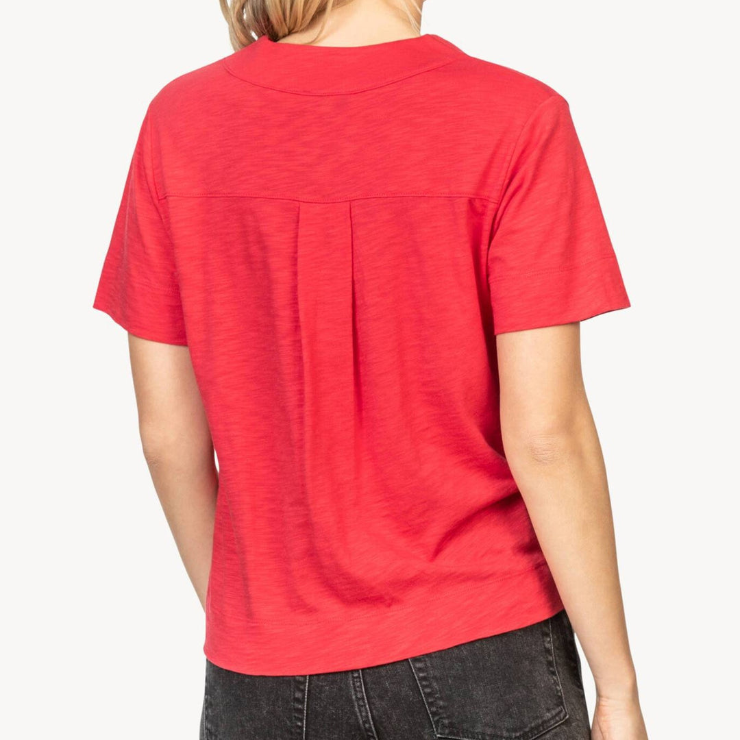 Lilla P Short Sleeve V-Neck Tee-WOMENS CLOTHING-Kevin's Fine Outdoor Gear & Apparel