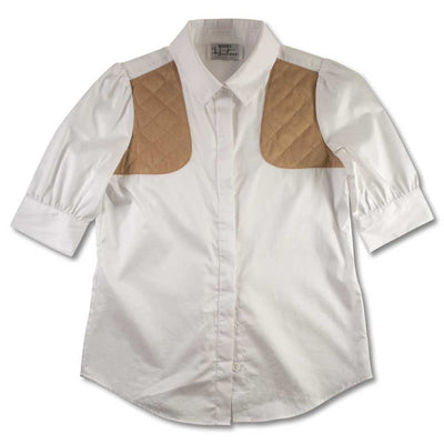 Kevin's Huntress Puff Sleeve Blouse-WHITE-0-Kevin's Fine Outdoor Gear & Apparel