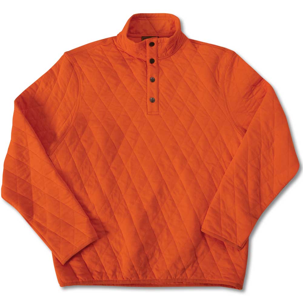 Kevin's Quilted 1/4 Snap Pullover-MENS CLOTHING-BLAZE-S-Kevin's Fine Outdoor Gear & Apparel