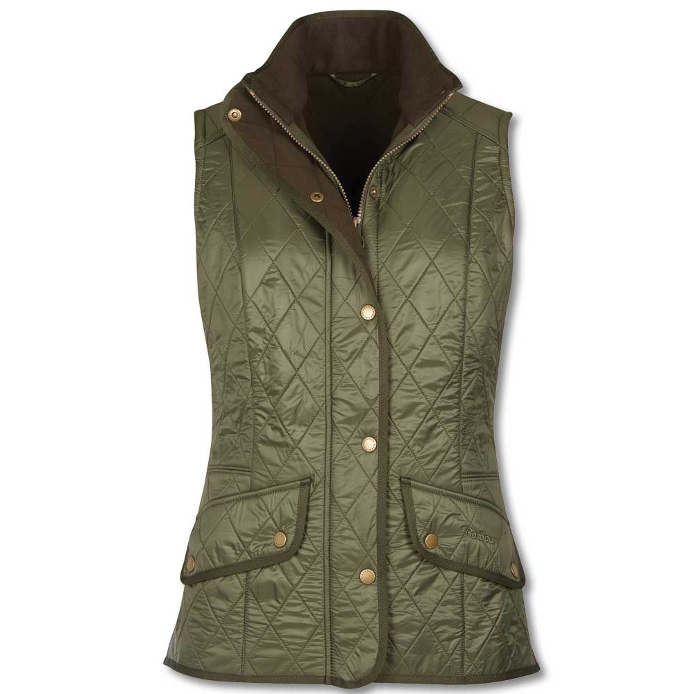 Barbour Ladies Cavalry Gilet-Olive-4-Kevin's Fine Outdoor Gear & Apparel