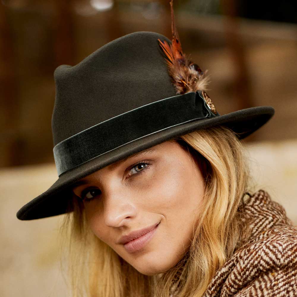 Hicks & Brown Chelsworth Fedora-WOMENS CLOTHING-Kevin's Fine Outdoor Gear & Apparel