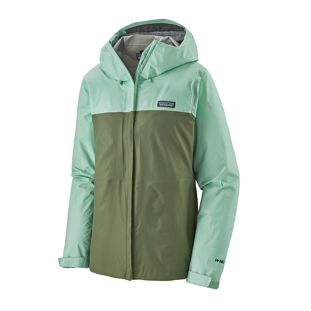 Patagonia Ladies Torrentshell 3L Jacket-WOMENS CLOTHING-PATAGONIA, INC.-Gypsum Green-XS-Kevin's Fine Outdoor Gear & Apparel