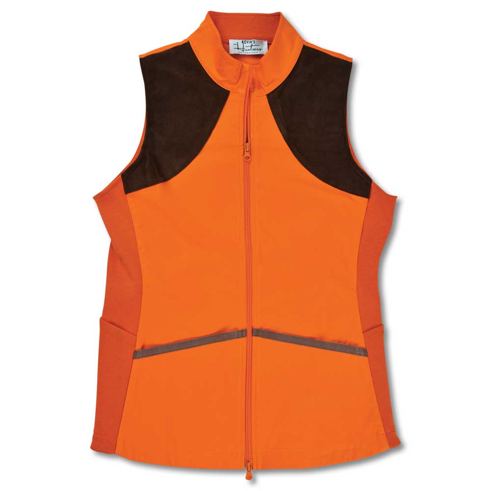 Huntress Stretch Twill All Purpose Shooting Vest-Blaze-XS-Kevin's Fine Outdoor Gear & Apparel