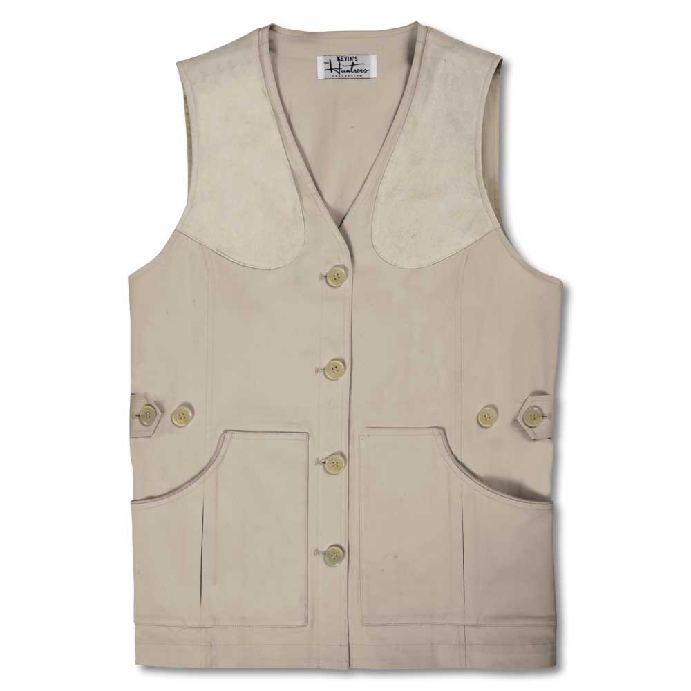 Kevin's Huntress Field Vest-WOMENS CLOTHING-LIGHT KHAKI-L-Kevin's Fine Outdoor Gear & Apparel